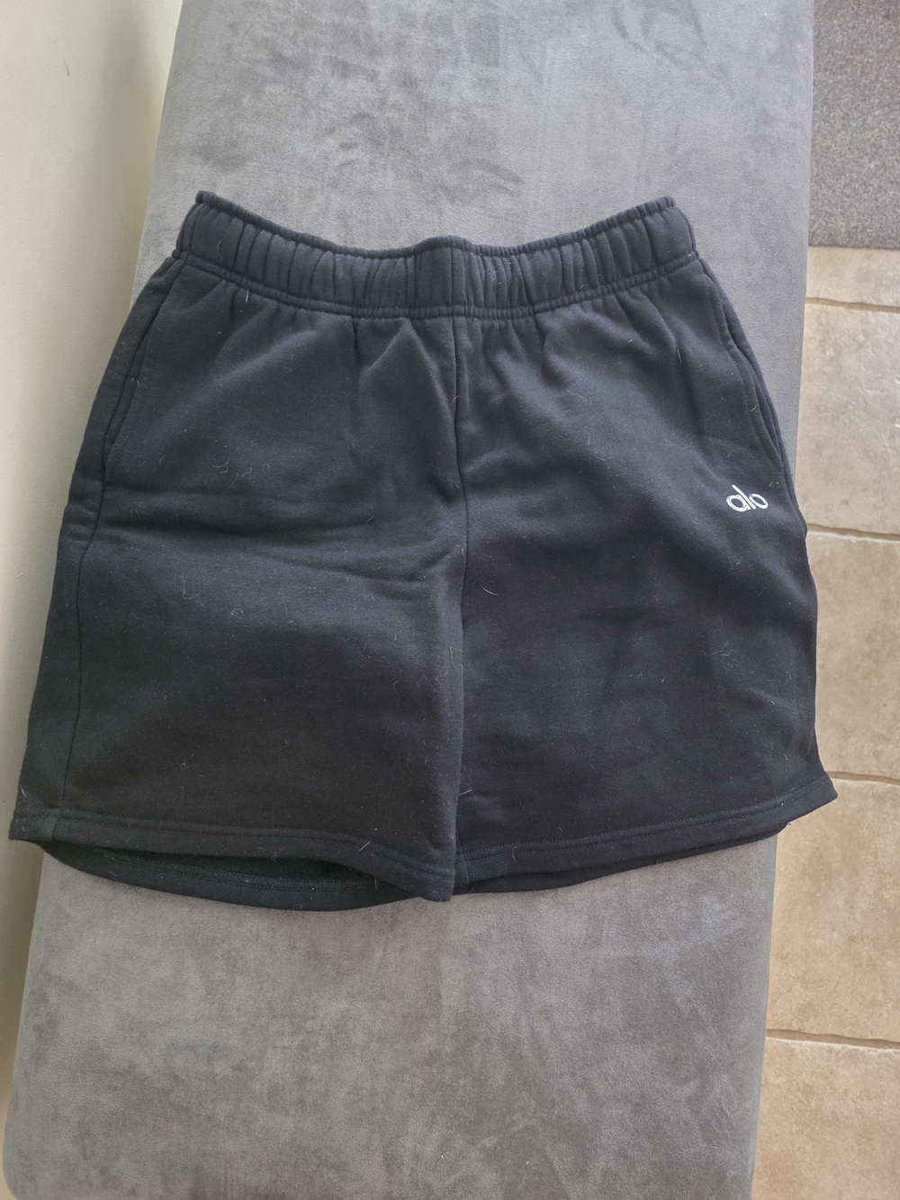Alo Yoga Black Athletic Shorts